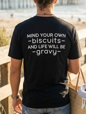 Bitchin Biscuits Pismo Beach California T-shirt Extra Large Mind Your Own Biscui